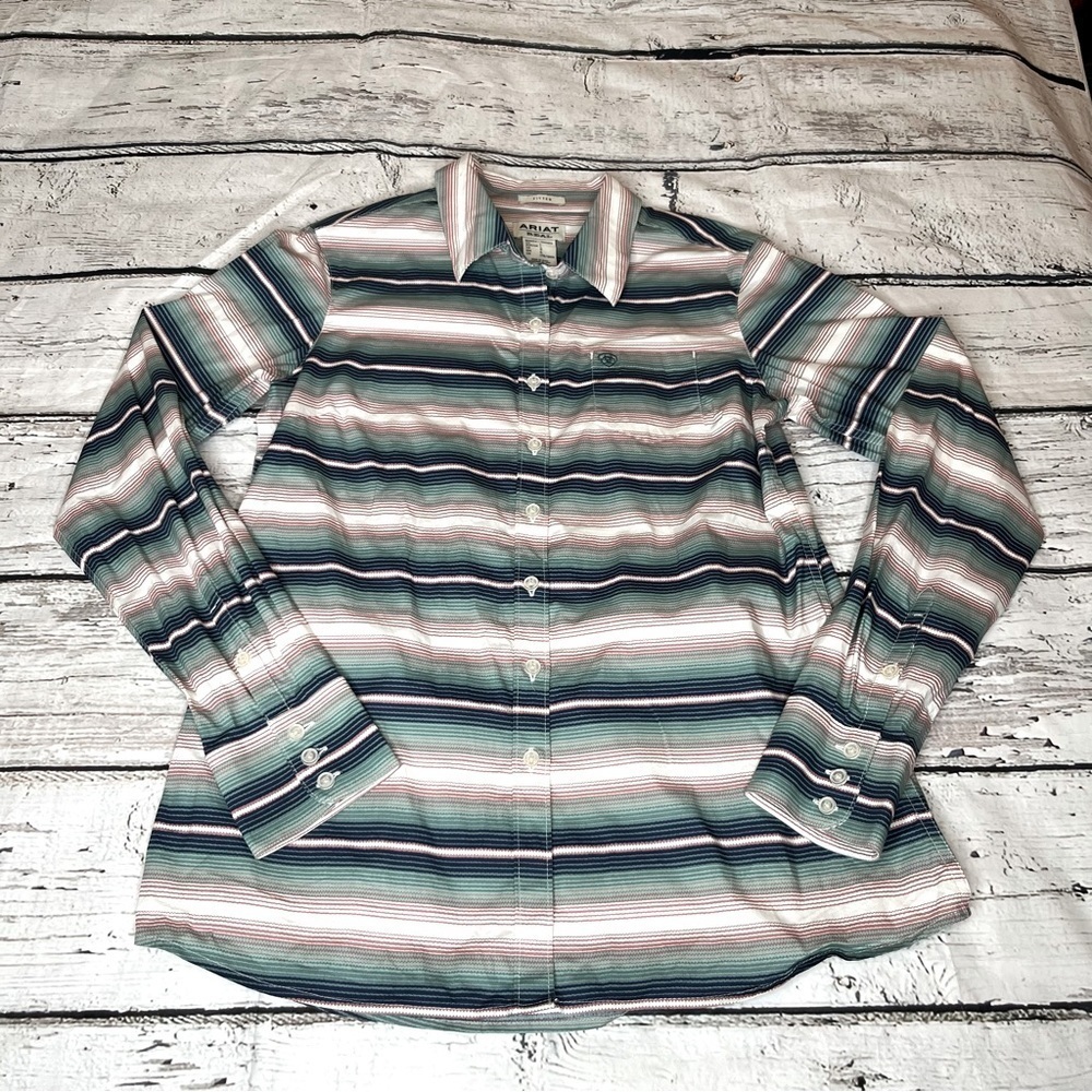Ariat Kirby Stretch Button Down  Shirt Size L - Picture 2 of 12